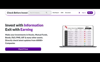 Check Before Invest