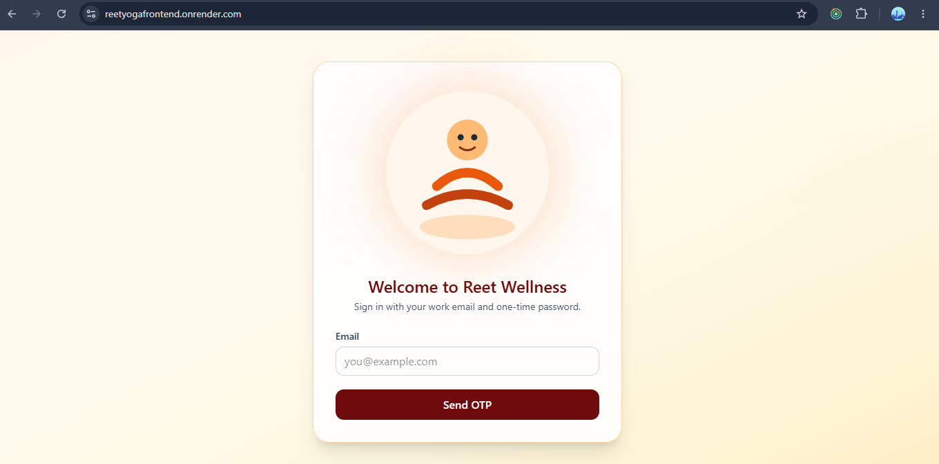 Reet Wellness CRM
